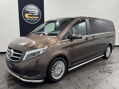 Ruskea Käytetty 2017 Mercedes V250 Tila-auto | 35 900 € (Perustarjous)