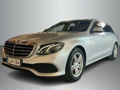 käytetty Mercedes E220 T A Business - **Nahkaverhoilu, Navigointijärjestelmä, Suomi-Auto, Kattoluukku**