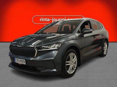 Harmaa Käytetty 2021 Skoda Enyaq iV Katumaasturi | 24 900 € (Hieman kallis)