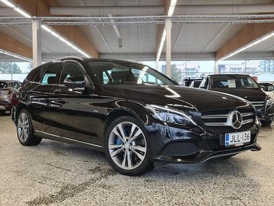 Käytetty Mercedes C350e Business 211 HP (155 kW) 2017 Musta Farmari