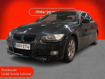 Musta Käytetty 2009 BMW 320 Cabriolet M Sport Avoauto | 11 490 €