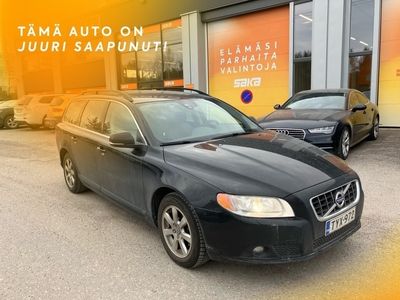 käytetty Volvo V70 D3 Momentum S/S aut ** Suomi-auto / Webasto / Koukku / Merkkihuollot / Xenon / P-tutka **