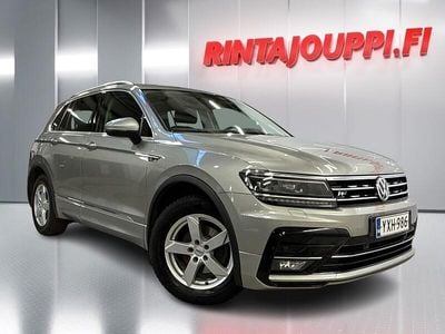 Harmaa Käytetty 2020 VW Tiguan R-line Katumaasturi | 25 570 € (Hieman kallis)
