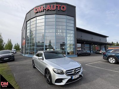 Hopea Käytetty 2016 Mercedes E220 AMG line Sedan | 27 750 € (Hieman kallis)