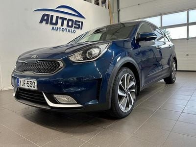 Käytetty Kia Niro EX 105 HP (77 kW) 2017 Sininen Katumaasturi