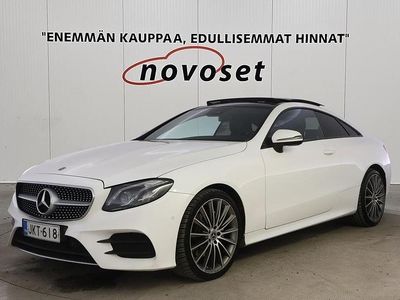 Käytetty Mercedes E220 Style 194 HP (142 kW) 2018 Valkoinen Coupe - kaksiovinen