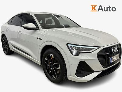 Käytetty Audi e-tron Sportback S-Line 300 kW (408 HP) 2021 Valkoinen Katumaasturi