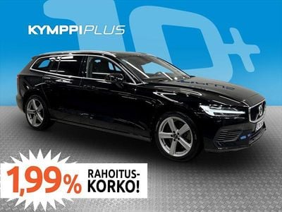 Käytetty Volvo V60 Momentum 340 HP (250 kW) 2020 Musta Farmari