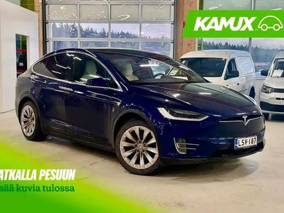Sininen Käytetty 2017 Tesla Model X Katumaasturi | 31 900 €