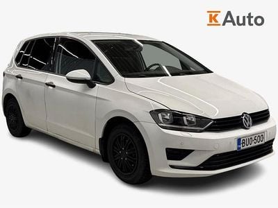 Käytetty VW Golf Sportsvan Trendline 86 HP (63 kW) 2018 Valkoinen Tila-auto