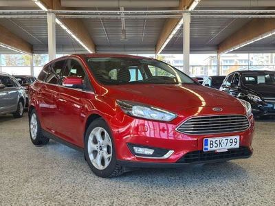 käytetty Ford Focus 1,0 EcoBoost 125 hv Start/Stop M6 Titanium Wagon - 3kk lyhennysvapaa - Ilmainen kotiintoimitus!