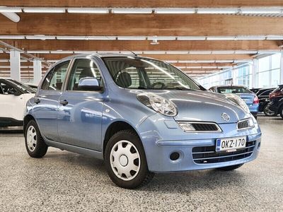 käytetty Nissan Micra 1,2 59 Visia 5-ov. - 3kk lyhennysvapaa - SUOMI-AUTO, VETOKOUKKU - Ilmainen kotiintoimitus!