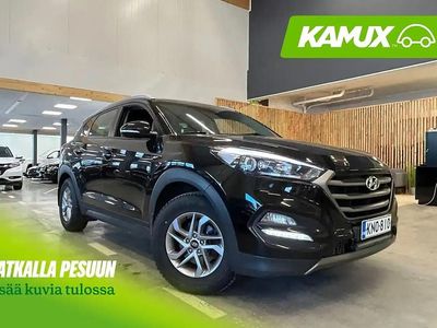 Käytetty Hyundai Tucson Comfort 116 HP (85 kW) 2016 Musta Katumaasturi