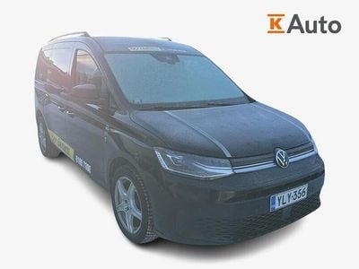 Käytetty VW Caddy Maxi Life Business 122 HP (89 kW) 2023 Musta Tila-auto