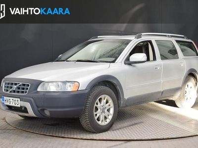 käytetty Volvo XC70 2,5T AWD Summum Geartronic BUSINESS # Huippuhyvin huollettu Suomi auto # Jakopää tehty 5/2023, Muistipenkki, Koukku #