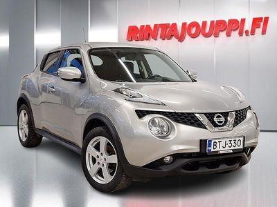 Käytetty Nissan Juke Acenta 116 HP (85 kW) 2015 Hopea Katumaasturi