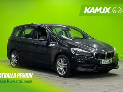 Musta Käytetty 2021 BMW 220 Gran Tourer Tila-auto | 21 900 €