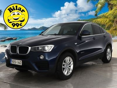 käytetty BMW X4 F26 xDrive20d A Business * Webasto / Puolinahat / Navi / Koukku! * - *Turva jopa 2-vuodeksi!* -