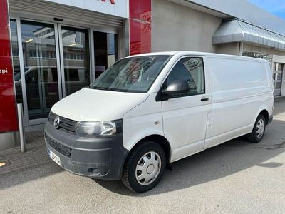 käytetty VW Transporter umpipakettiauto pitkä 2,0 TDI 75 kW 3200kg - Webasto, Vetokoukku, Ilmastointi, Uudet kesärenkaat!