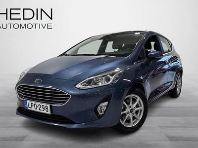 Käytetty Ford Fiesta Titanium 124 HP (91 kW) 2021 Sininen Viistoperä