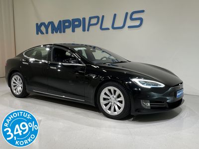 käytetty Tesla Model S Long Range AWD - RAHOITUSKORKO 2,95% - Raven / 2x renkaat ja vanteet / LED / ACC / Ilmajousitus