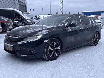 Käytetty Honda Civic Sport Plus 182 HP (133 kW) 2018 Musta Sedan