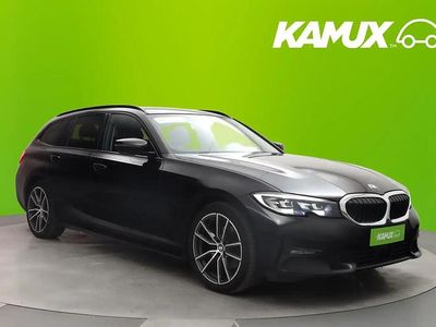 Musta Käytetty 2020 BMW 320 Sport Line Farmari | 26 870 € (Kallis)