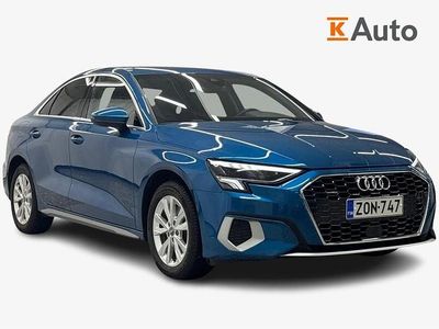 Sininen Käytetty 2022 Audi A3 Advanced Plus Sedan | 34 890 € (Hieman kallis)