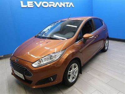 käytetty Ford Fiesta 1,0 EcoBoost 100hv M6 Titanium 5-ov. Tehdastakuu, ., 6kk kuluton ja