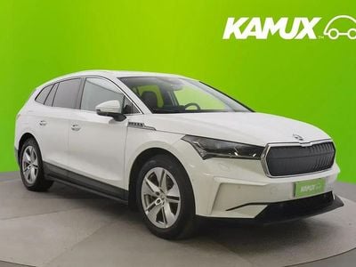 Valkoinen Käytetty 2022 Skoda Enyaq iV Katumaasturi | 28 790 € (Hyvä tarjous)