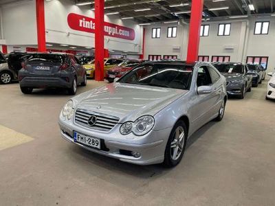 käytetty Mercedes C230 Kompressor Sportcoupe A - Moottorinlämmitin, Nahkasisusta, Huollettu 228tkm kohdalla