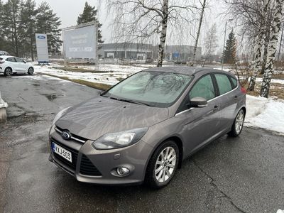 käytetty Ford Focus 1,0 EcoBoost 125 hv Start/Stop M6 5-ovinen Titanium - 1