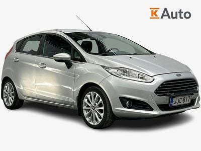 Käytetty Ford Fiesta Titanium 101 HP (74 kW) 2014 Harmaa Viistoperä