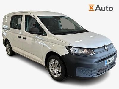 Käytetty VW Caddy Maxi 102 HP (75 kW) 2023 Valkoinen Tila-auto
