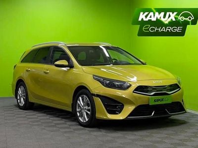 Käytetty Kia Ceed Sportswagon Premium 105 HP (77 kW) 2021 Keltainen / beige Farmari