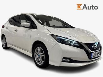 Käytetty Nissan Leaf Acenta 110 kW (150 HP) 2019 Valkoinen Viistoperä