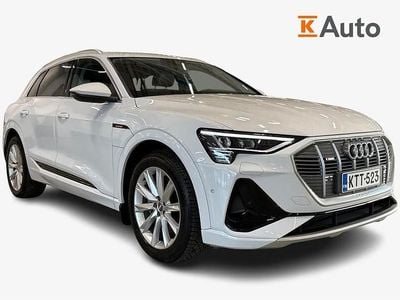 Käytetty Audi e-tron S-Line 300 kW (408 HP) 2020 Valkoinen Katumaasturi