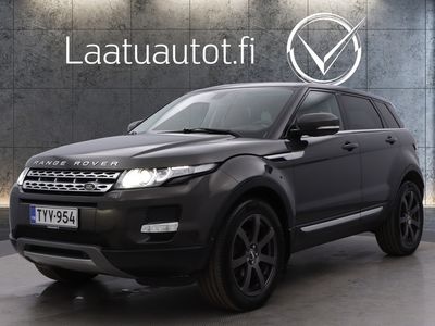 käytetty Land Rover Range Rover evoque 2,2 SD4 Prestige Aut - Korkotarjous 3,99%, ** Suomi-auto / Meridian / Nahat / Kamera+PDC / Koukku **