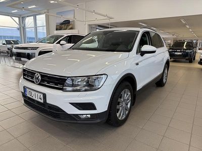 Käytetty VW Tiguan Comfortline 150 HP (110 kW) 2018 Valkoinen Katumaasturi
