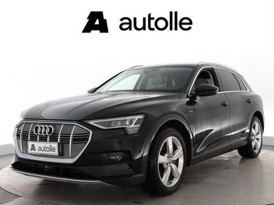 käytetty Audi e-tron 55 quattro | 360-kamera | Ilma-alusta | Adapt.vakkari | Bang&Olufsen | Vaaleat nahat | Keyless | Ilmastoidut penkit |