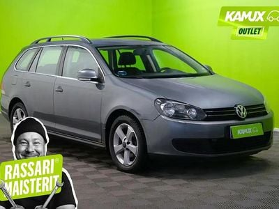 Käytetty VW Golf Comfortline 105 HP (77 kW) 2011 Hopea / harmaa Farmari