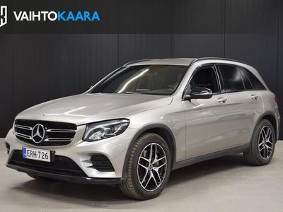 käytetty Mercedes GLC220 d 4Matic 9G-Tronic # AMG, Vetokoukku, Vakkari, Navi, Nahka/alcantara, LED High Performance, 2x renkaat ja vanteet#