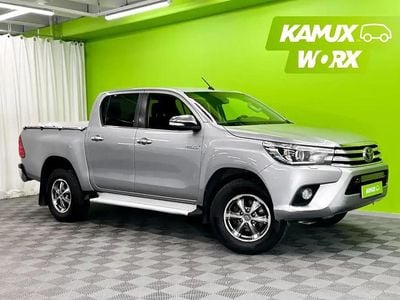 Käytetty Toyota HiLux Premium 150 HP (110 kW) 2016 Hopea / harmaa Nouto