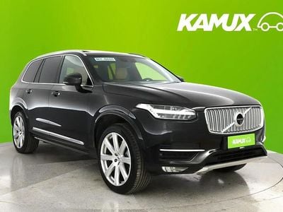Käytetty Volvo XC90 Inscription 224 HP (164 kW) 2016 Musta Katumaasturi