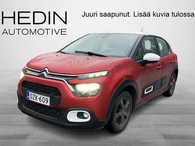 Sininen Käytetty 2022 Citroën C3 PureTech Viistoperä | 9 900 € (Supertarjous)