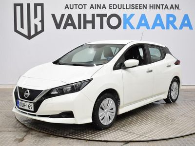 käytetty Nissan Leaf Visia MY19,5 40 kWh 6,6 kW charger FI # Blis, Kaistavahti, Vakkari, Keyless, Ratinlämmitin, Takuu voimassa #