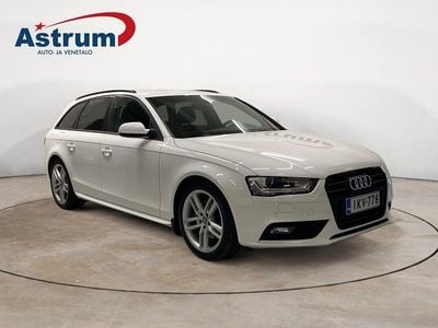 Valkoinen Käytetty 2013 Audi A4 Black Edition Farmari | 14 690 € (Hieman kallis)