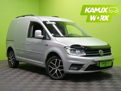 Käytetty VW Caddy 150 HP (110 kW) 2017 Hopea / harmaa Tila-auto