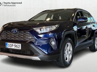 Käytetty Toyota RAV4 Hybrid Active 178 HP (130 kW) 2021 Sininen Katumaasturi