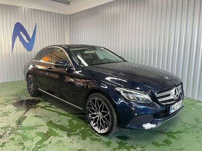 Käytetty Mercedes C350e Avantgarde Edition 211 HP (155 kW) 2017 Sininen Sedan